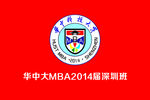 华中科技大学 LOGO 彩旗