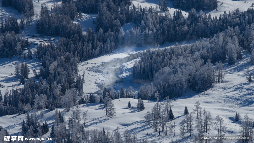 雪山美景