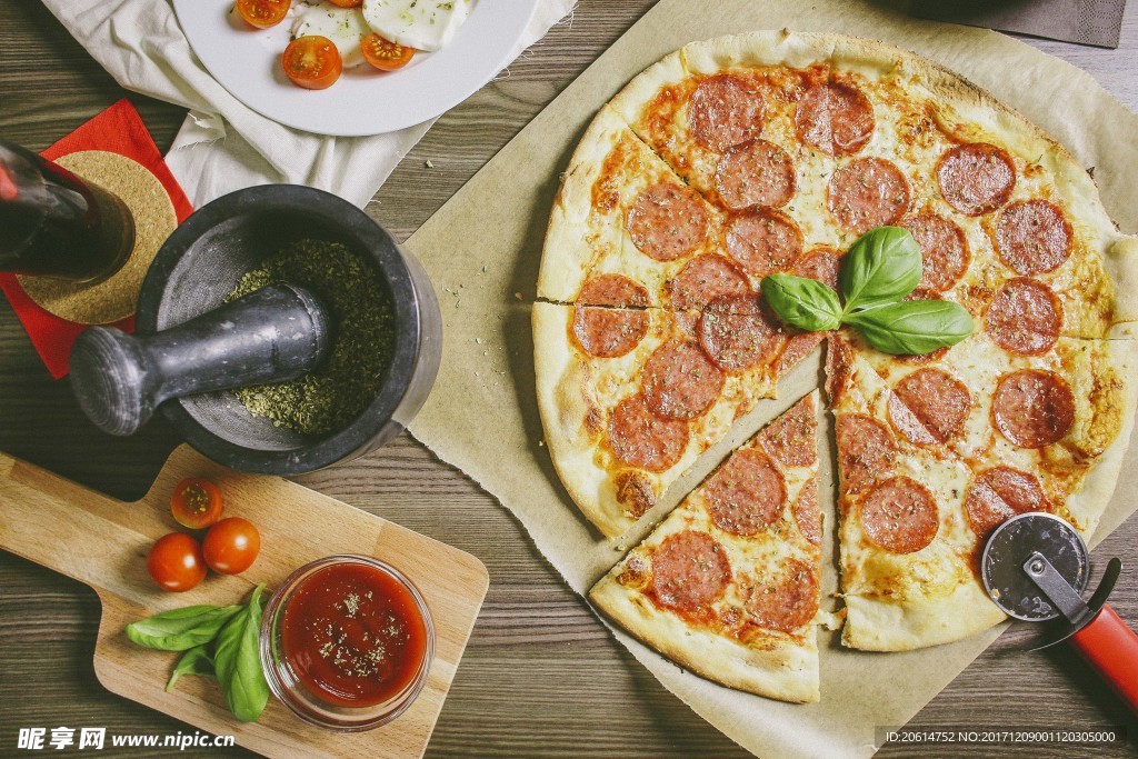 披萨美食