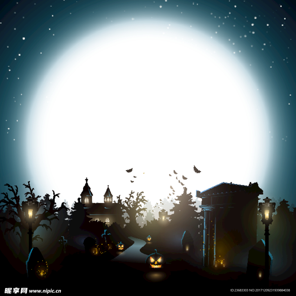 万圣节海报素材
