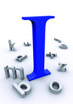 3d字母