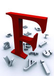 3d字母