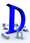 3d字母