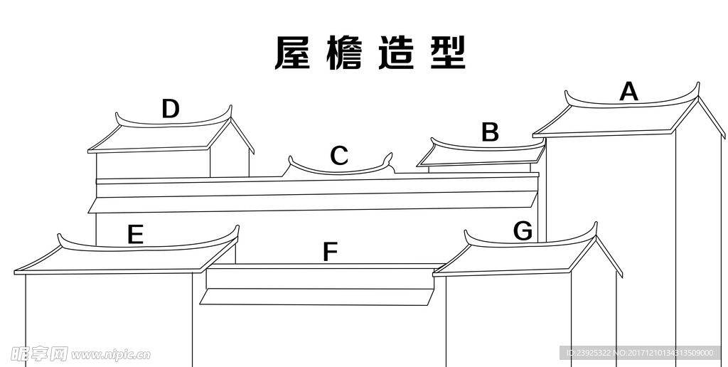 屋檐造型