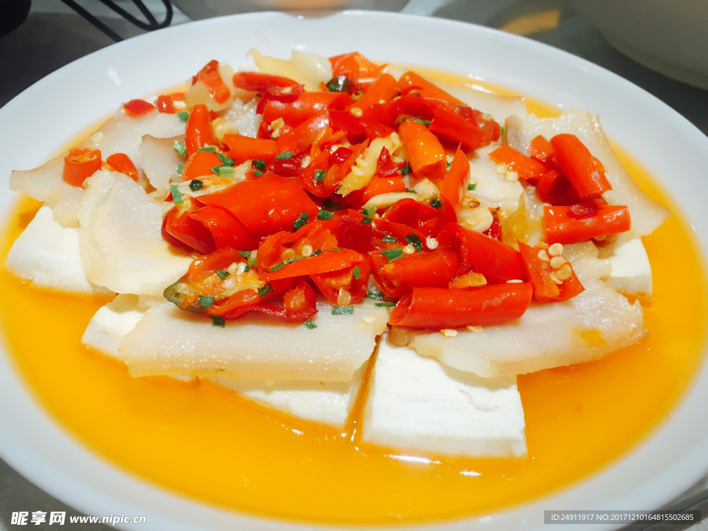 剁椒五花肉豆腐