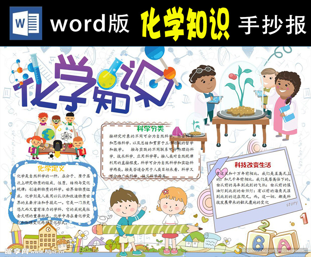 化学知识小报Word版