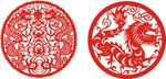 龙剪纸