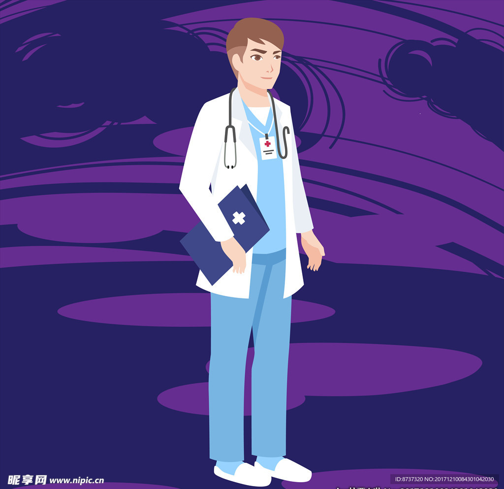 矢量卡通办公图片