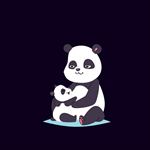 矢量卡通冬天动物图片