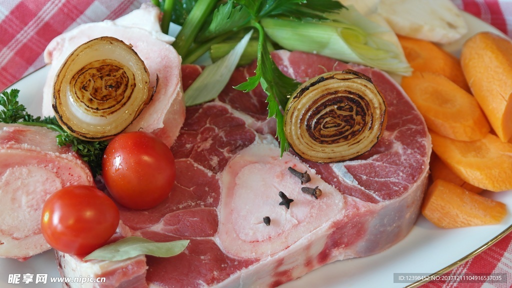 新鲜的牛肉
