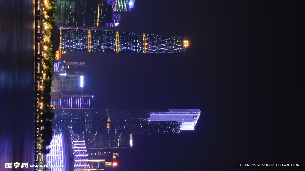 广州灯光节城市夜景