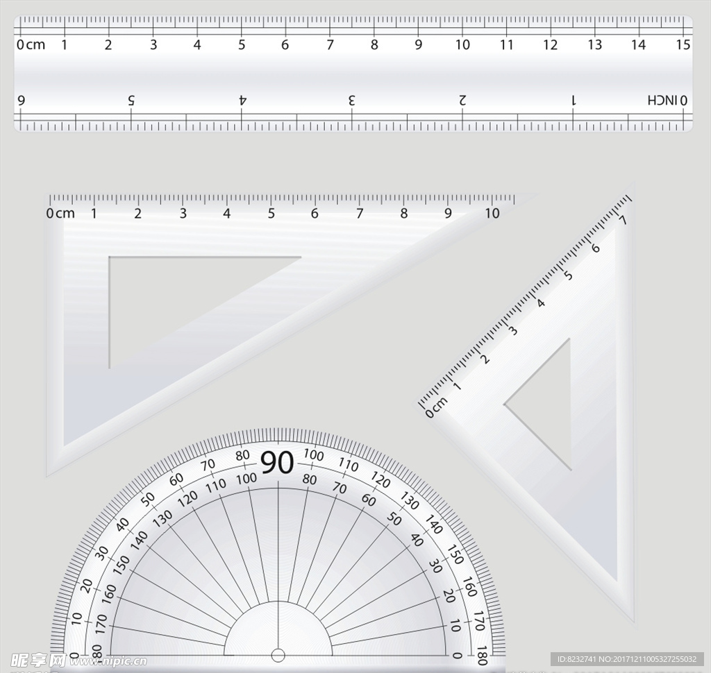 直尺 角尺 尺子 直尺素材