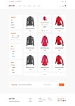 网页模板 web UI 样机