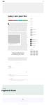 网页模板 web UI 样机