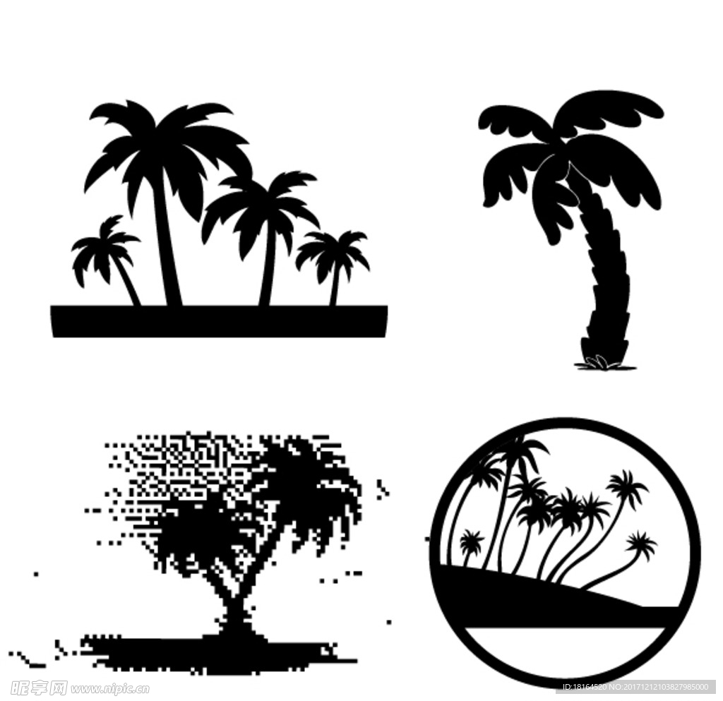 椰子树图片素材-编号37566622-图行天下