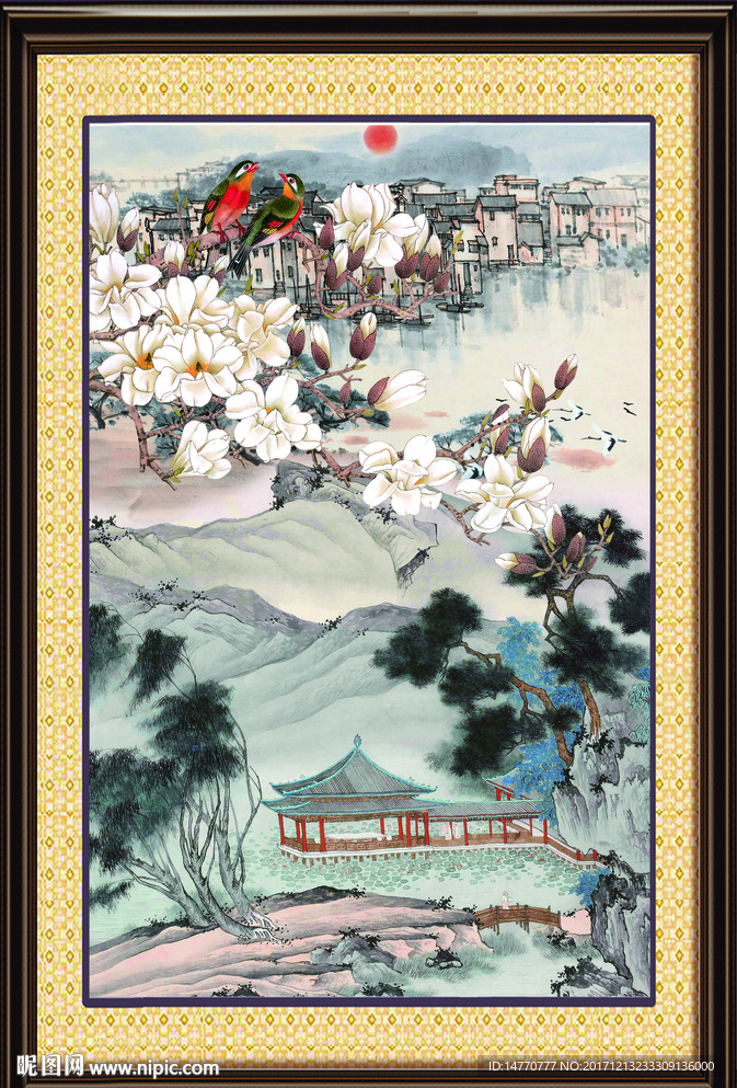 花鸟江南
