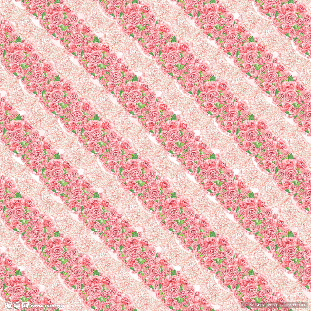 粉色玫瑰花背景