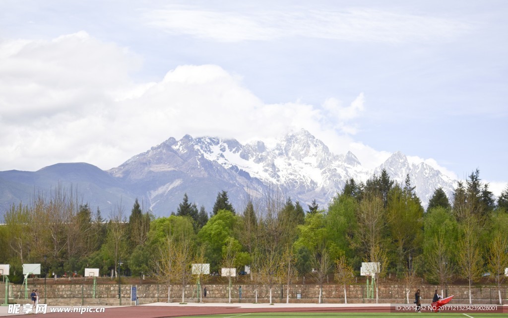 雪山风景