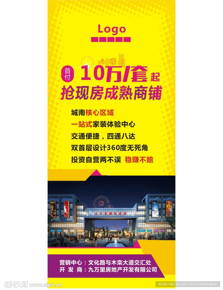 商业地产展架