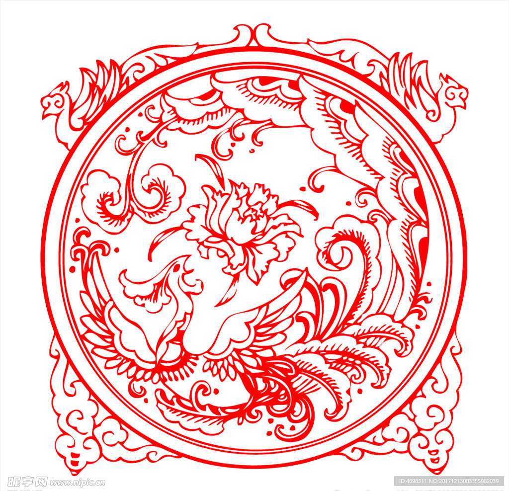 凤凰图案