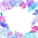 花卉边框