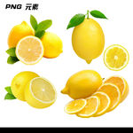 柠檬免扣元素