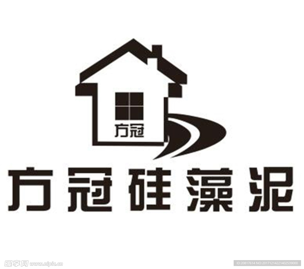 方冠硅藻泥LOGO