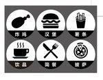 蛋糕店烘焙店汉堡店圆形灯箱