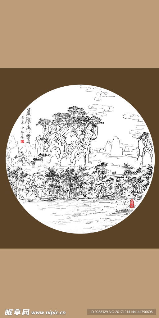 安居八景—紫极烟霞（高清）