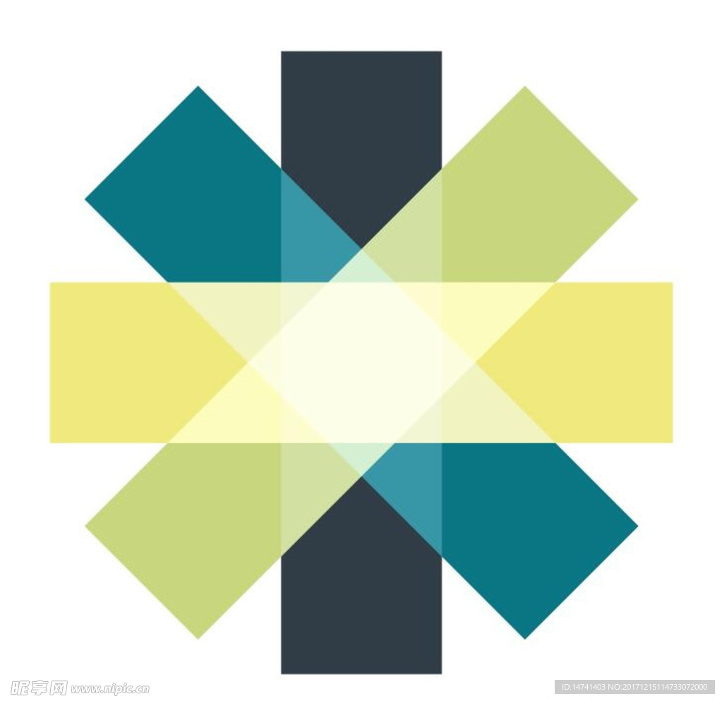 彩色条纹排列色轮矢量图案