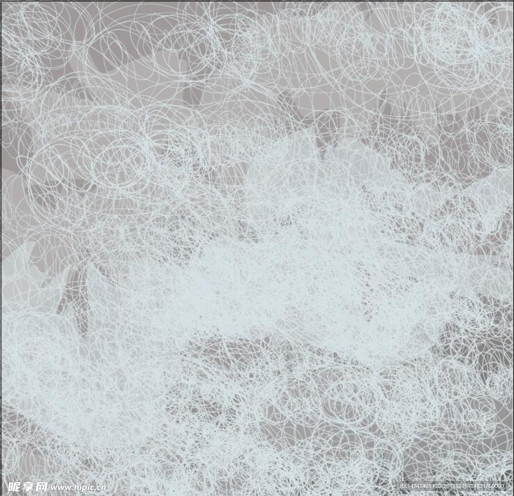 手绘几何密集线条图案矢量图