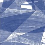手绘几何密集线条图案矢量图