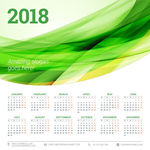 2018日历设计