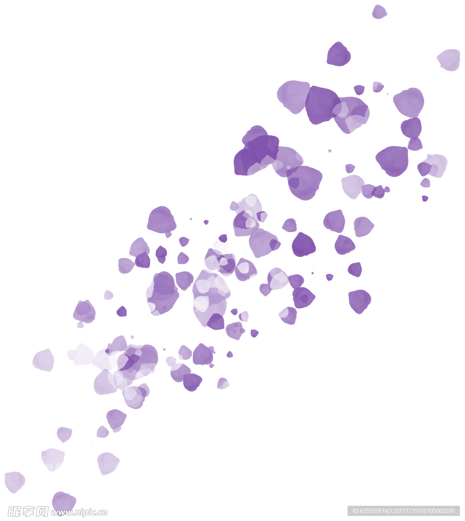紫色花瓣