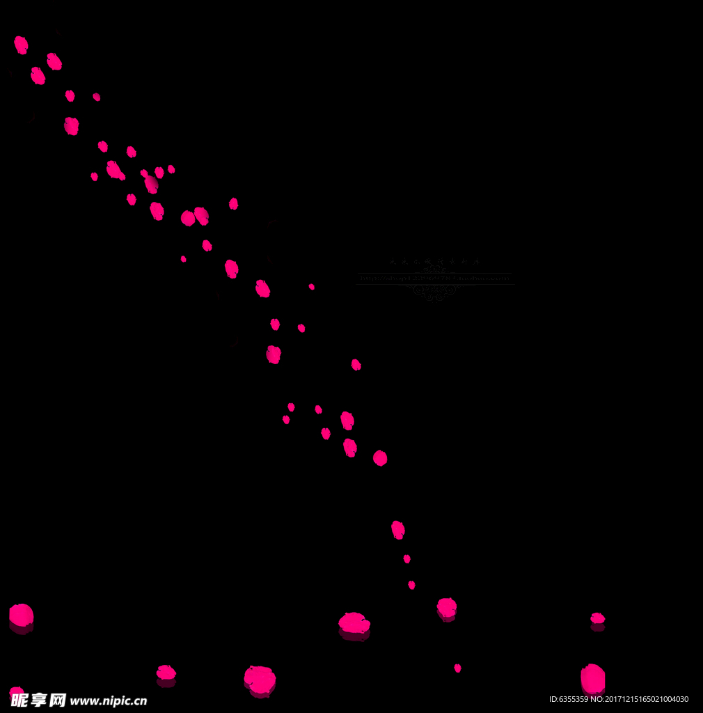 PS花瓣素材    桃花花瓣
