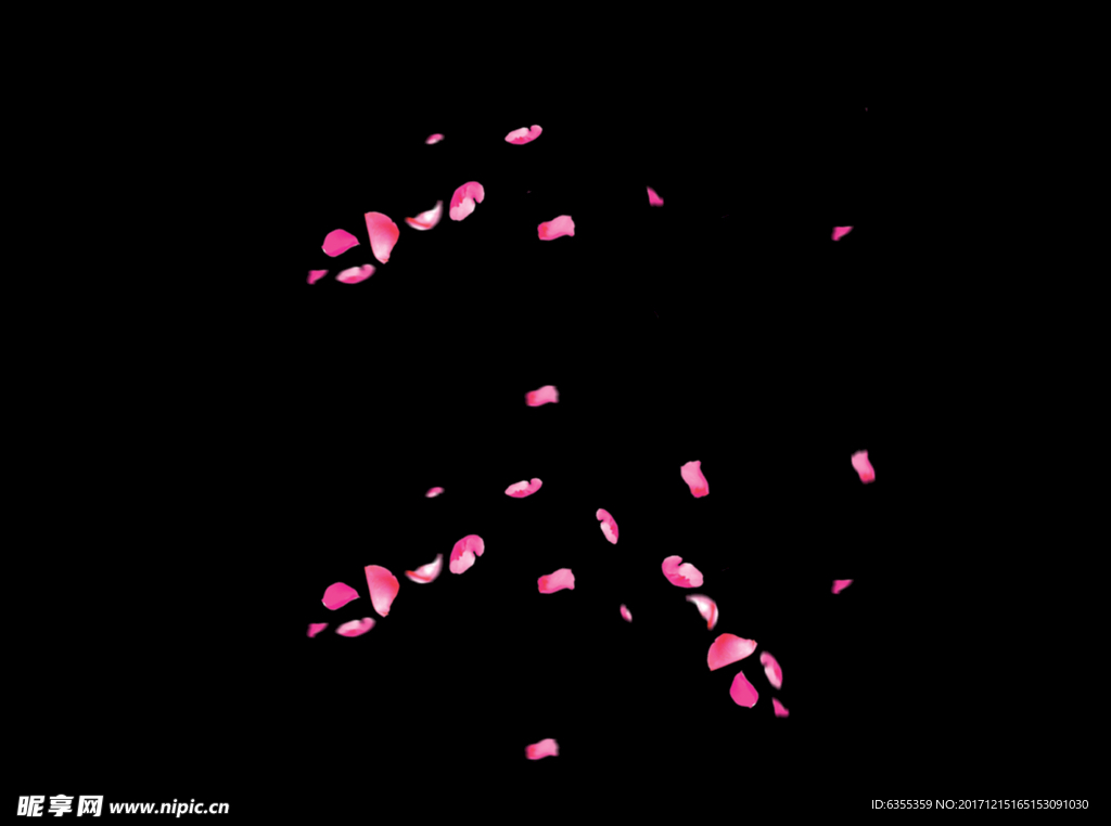 PS花瓣素材    桃花花瓣
