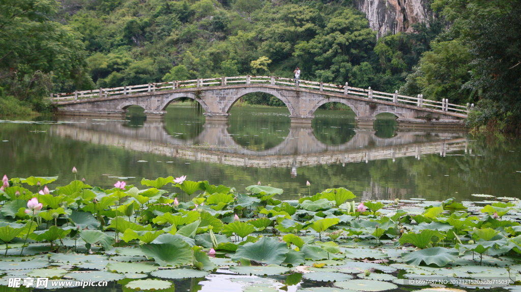 陆川县龙珠湖相思桥