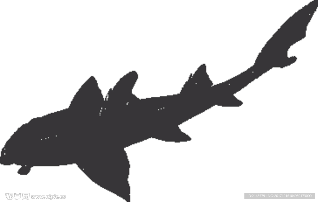 手绘海洋生物