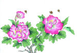 中式花鸟工笔画