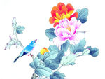 中式花鸟工笔画