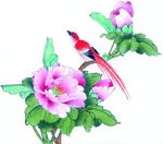 中式花鸟工笔画