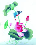 中式花鸟工笔画