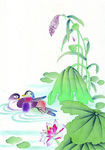 中式花鸟工笔画