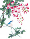 中式花鸟工笔画