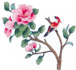 中式花鸟工笔画
