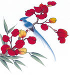 中式花鸟工笔画