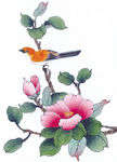 中式花鸟工笔画