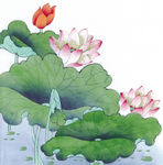 中式花鸟工笔画