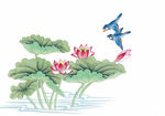 中式花鸟工笔画