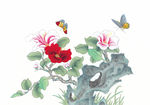 中式花鸟工笔画
